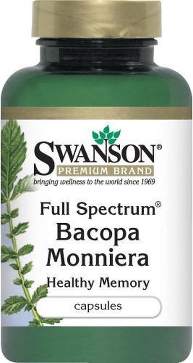 Swanson health Full Spectrum Bacopa Monniera 50 mg