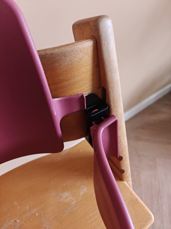 Babyset adapter voor oud model Tripp Trapp stoel (Geproduceerd voor 2003) - Zwart