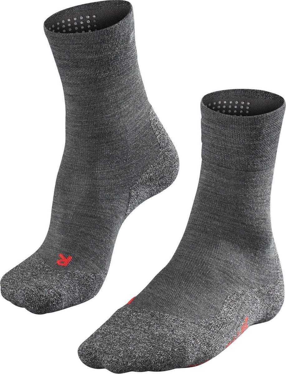 FALKE TK2 Sensitive anti-blaar dik wol functioneel materiaal wandelsokken heren Zwart
