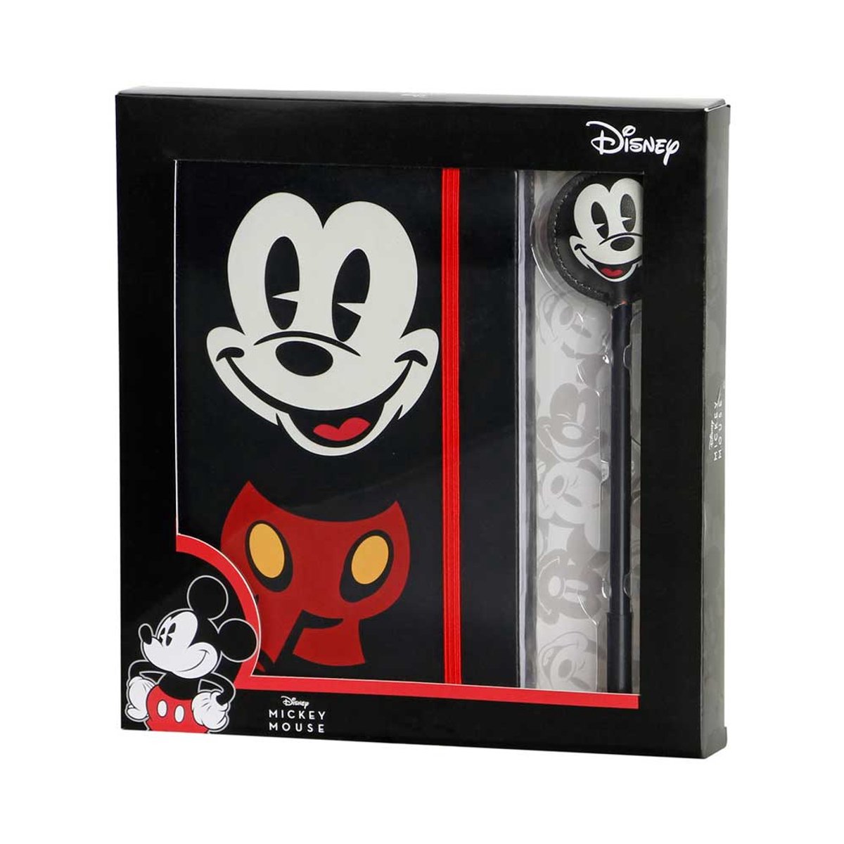 Karactermania - Disney - Mickey Mouse - Dagboek - Notitieboek - Planner - Schetsboek en Balpen