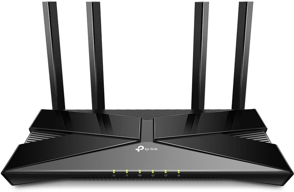 AX3000 Wi-Fi 6 Router - Dual Band, 5 Gigabit Poorten, WPA3, Ouderlijk Toezicht, Gastnetwerk
