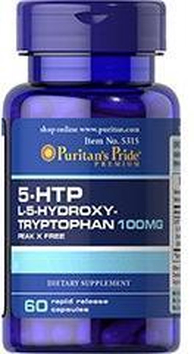 Puritan's pride 5-HTP 100 mg (Griffonia Simplicifolia) - 120 capsules