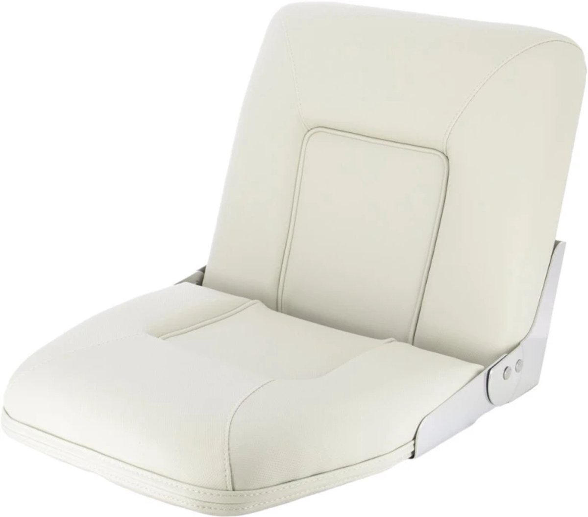 VETUS First Mate diamant-grijs-witte opvouwbare Bootstoel | CHFDGW