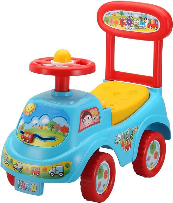 Loopauto FreeOn Kid's Rider Auto Blauw