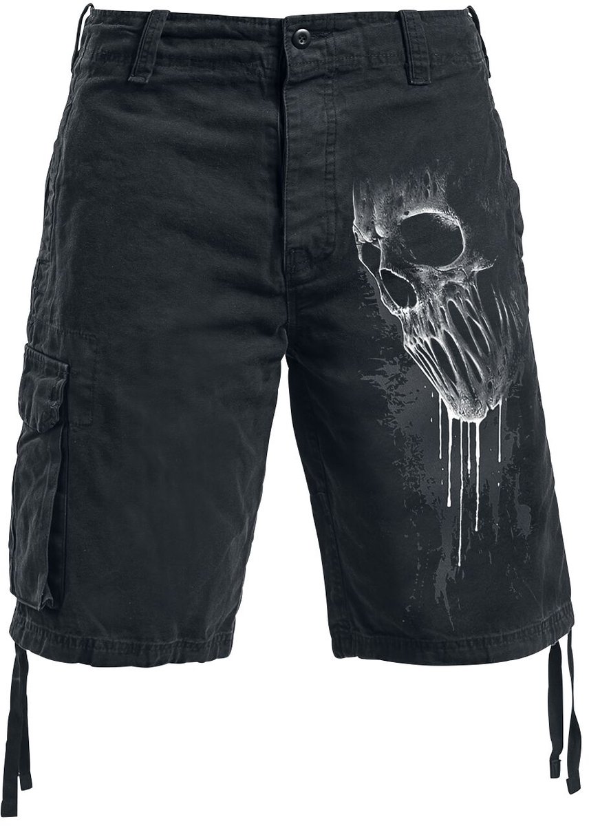 Spiral Bat Curse Heren Shorts - zwart - S