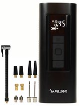 Bol.com Samillion 6-in-1 Draagbare Compressor Bandenpomp - Luchtcompressor - Compressor - Oplaadbaar - Fiets Tot Auto - Elektris... aanbieding