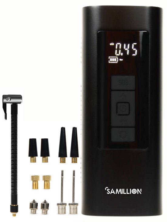 Samillion 6-in-1 Draagbare Compressor Bandenpomp