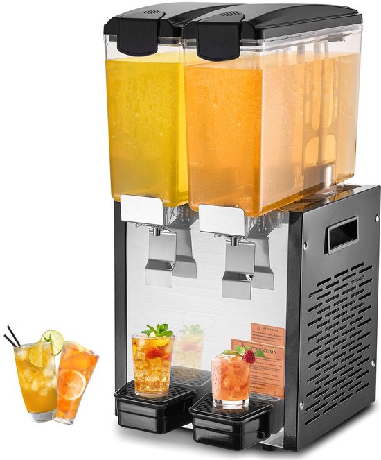 geïsoleerde dranken dispenser met tap 9,4 ltr - Prins - Van der Meer