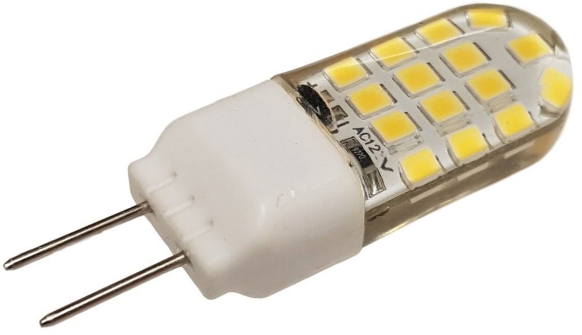 GY6.35 steeklampje | LED 3.5W=35-40W halogeen | warmwit 3000K | 12V AC | dimbaar