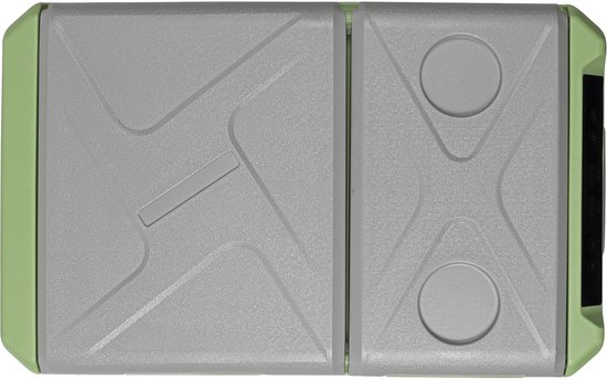Steamy-E Elektrische Compressor Koelbox - Dual Compartment - Tegelijk koelen en vriezen - 40 liter - 12V en 230V - voor auto en camping - Grijs van Steamy — afbeelding 5