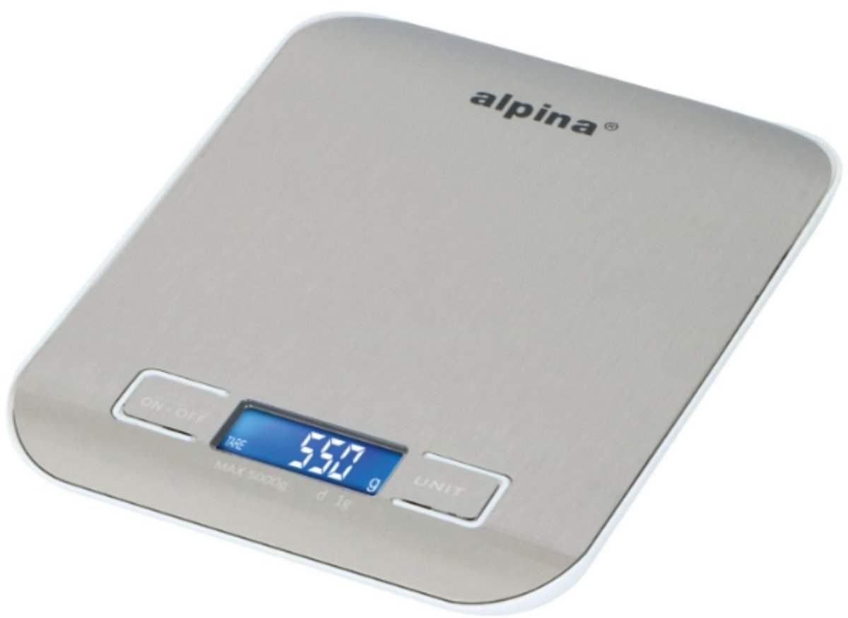alpina Keukenweegschaal 5Kg