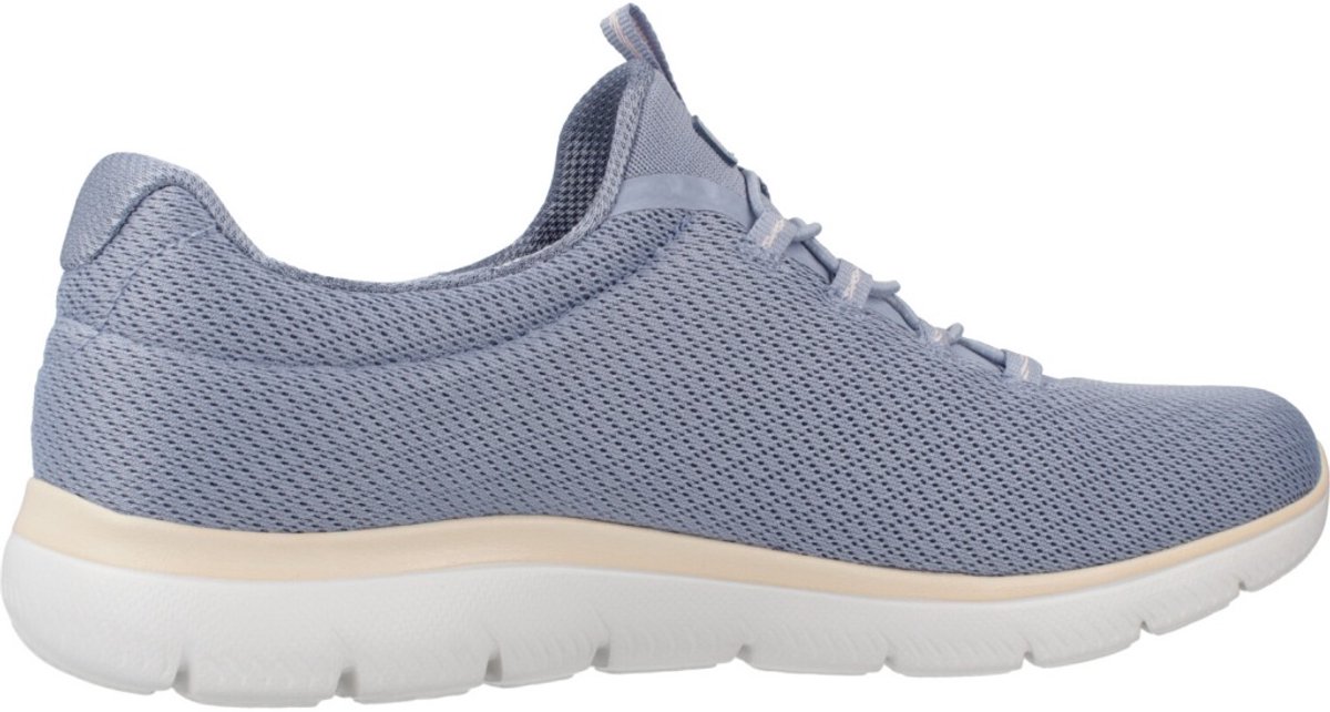 Skechers Summits Light Blue Mesh / Multi Trim