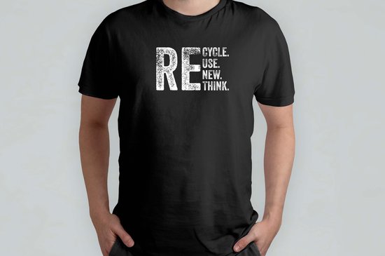 Recycle Reuse Renew Rethink - T Shirt - BikeLife - CyclingLove ...