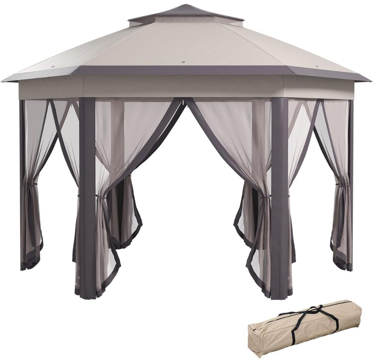 Easy Up Partytent - Paviljoen Opvouwbaar - Extra Stevig