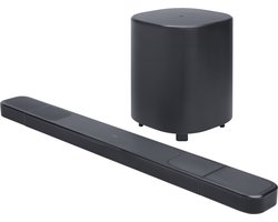 JBL Bar 1000 MK II - 7.1.4 Dolby Atmos Soundbar - Draadloze Subwoofer & Afneembare Surround Speakers - Premium Home Cinema Systeem - DTS:X - HDMI eARC - WiFi, AirPlay & Chromecast - Zwart