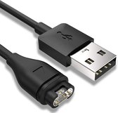 Oplaadkabel geschikt voor Garmin Forerunner / Vivoactive / Fenix / Venu - 1 meter kabel - USB A naar Garmin - Zwart