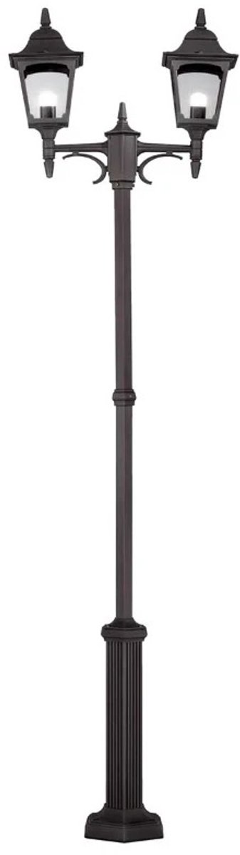 Elstead Lighting LED Tuin Pilaar Chapel | 2X E27 Max 60W | IP44 (Outdoor) | Black