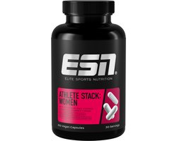 ESN ESN Athlete Stack Women, 210 Capsules voor 30 Porties - Met alle essentiële vitaminen en geselecteerde mineralen voor sporters met een verhoogde behoefte - 210 stuks