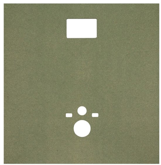 Panneau MDF résistant à l'humidité pour WC Geberit 1200 x 1000 x 15 mm