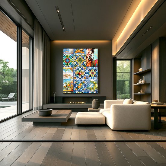 Décoration murale de Luxe - Art photographique - Plexiglas de la plus haute qualité - Système de suspension aveugle en aluminium - 60 x 90 - Résistant à l'acoustique et aux UV - livraison incluse -