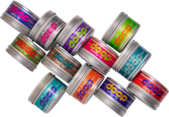 doop The Outsider 3X 100ml - Wax - Voordeelverpakking - Haarverzorging - Super sterke Hold - Shaping Mud