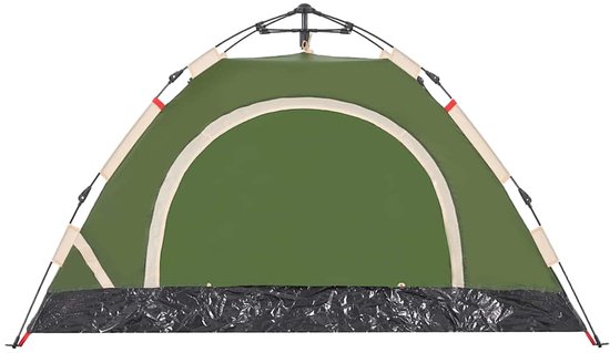 vidaXL - Tent - 2-persoons - snelontgrendeling - groen van Vidaxl — afbeelding 3