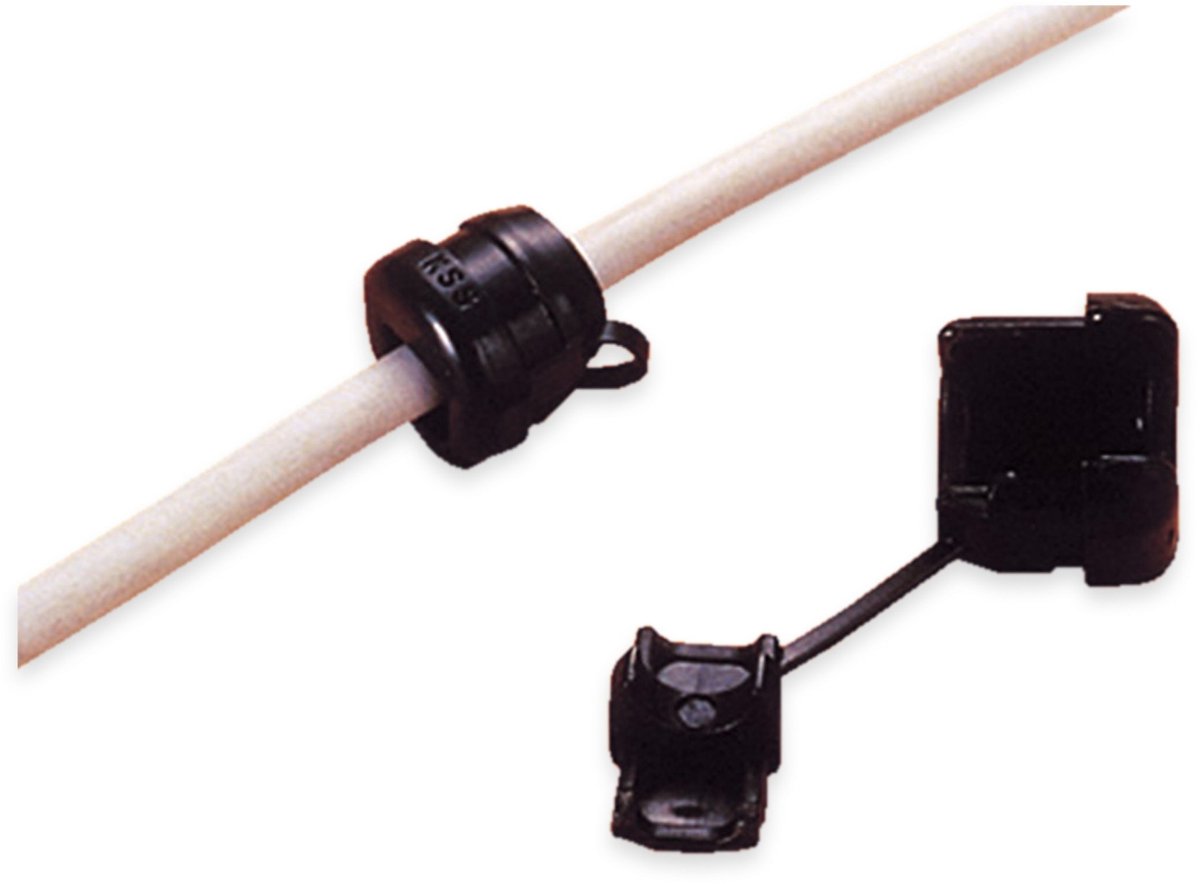 KSS trekontlasting, zwart, polyamide, 15,2 mm, 3,4 mm
