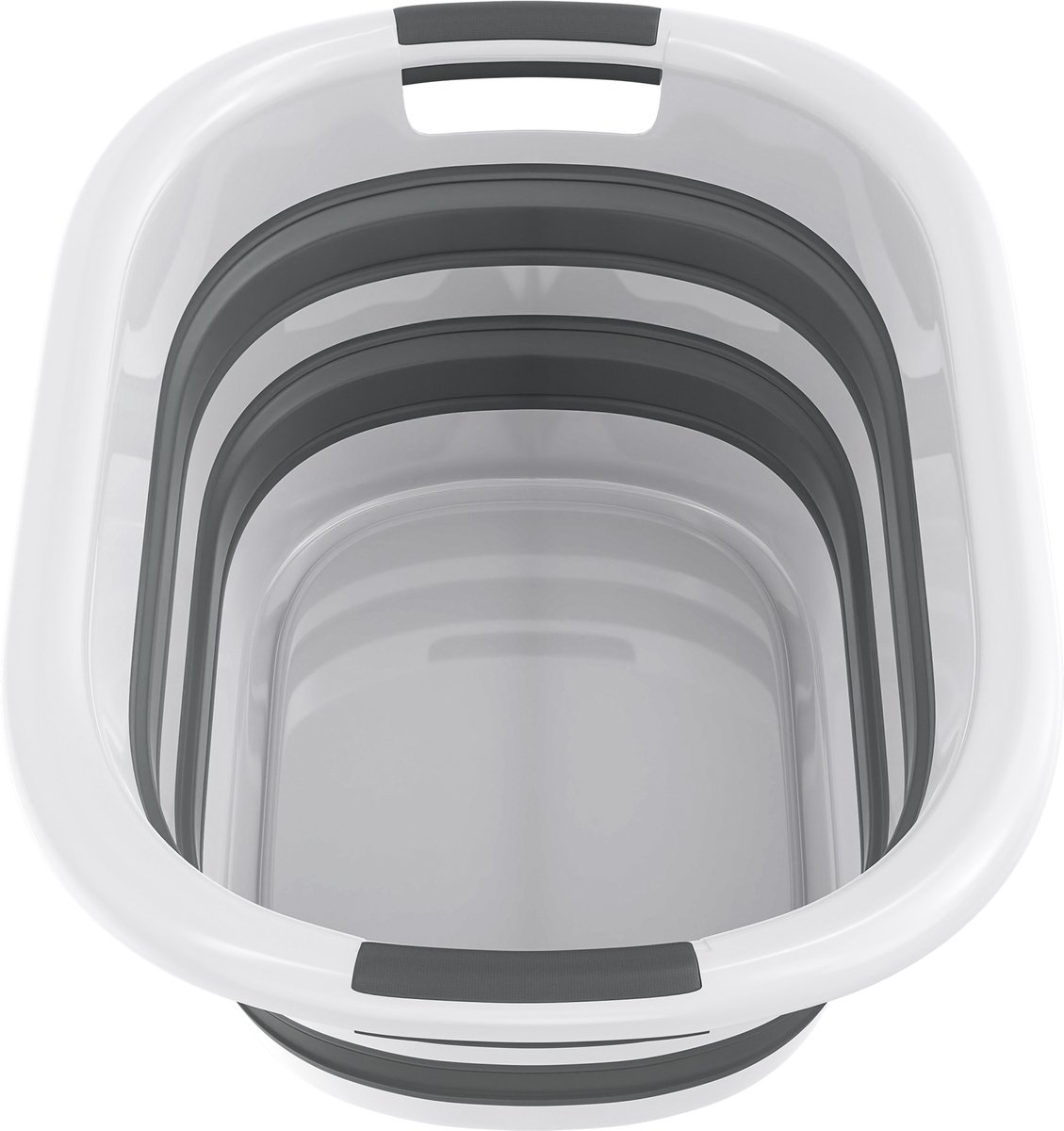 Aufun Opvouwbare wasmand - PP en TPE - 40 liter - Met handgrepen - Voor thuis en camping - Opbergbak en organizer