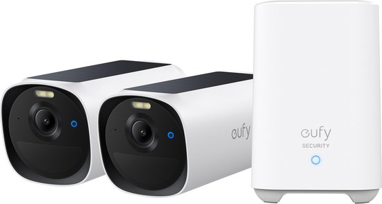 eufy Security eufyCam E40 2-Cam Set (HomeBase 2), draadloze - eufy - €229,00