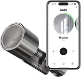 Bold Cilinder - Bold Smart Lock SX-63 - Slim deurslot - RVS - Zilver