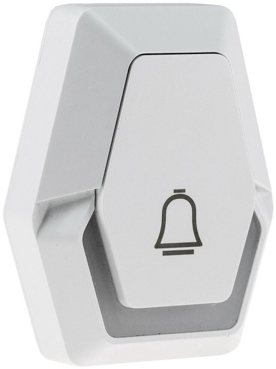 Pilota Porta draadloze deurbelset 400 m bereik met batterij gevoede ontvanger + flitslicht — afbeelding 5