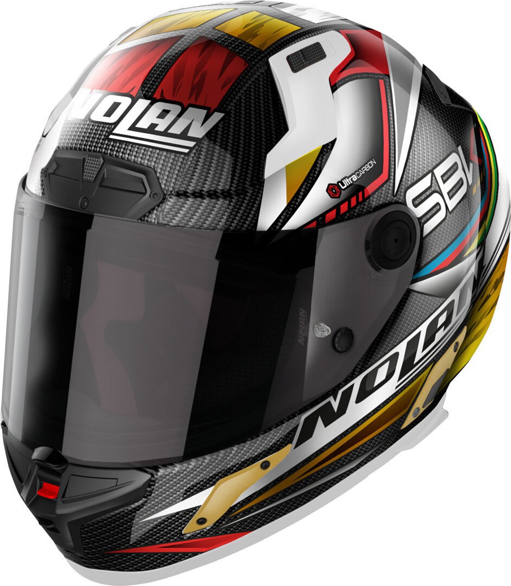 Nolan X-804 Rs Ultra Carbon Sbk Integraalhelm Zwart M