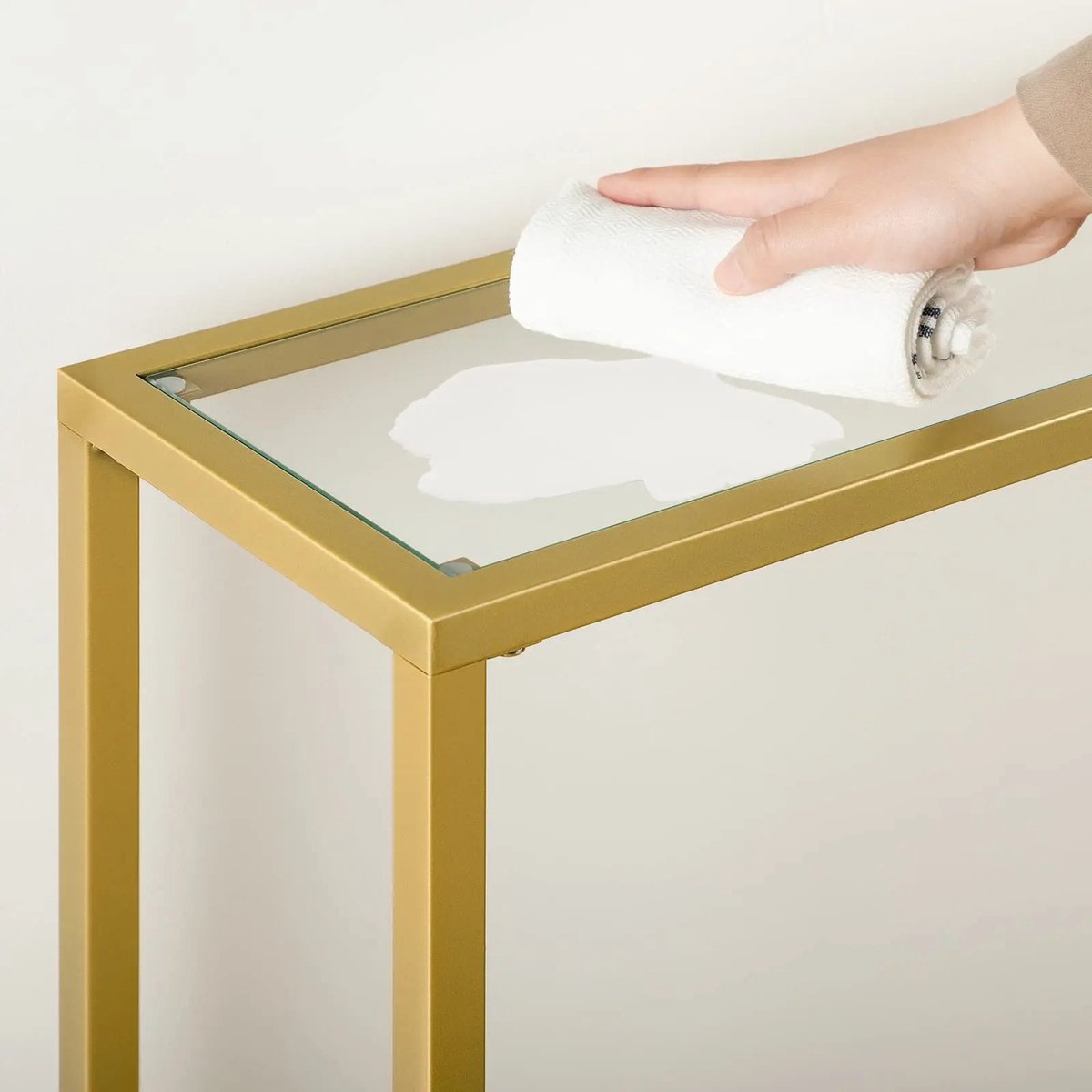 Smalle Consoletafel - Bijzettafel - Bijzettafels - Bijzettafeltjes Woonkamer - Bijzettafel Bank - Entree Tafel - Tafel - Tafeltje - Side Table - Sidetable