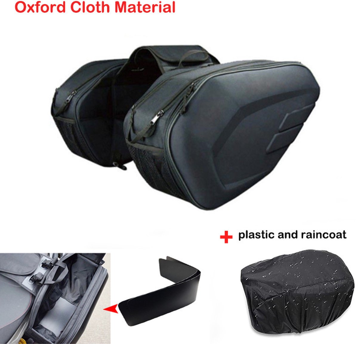 Ortlieb Fietstas WILD HEART Motorfiets Achterbanktas - U-vormig, 50L, Waterdicht, Fluorescerend Groen - Voor Bagage En Uitrusting Koffer Scooter