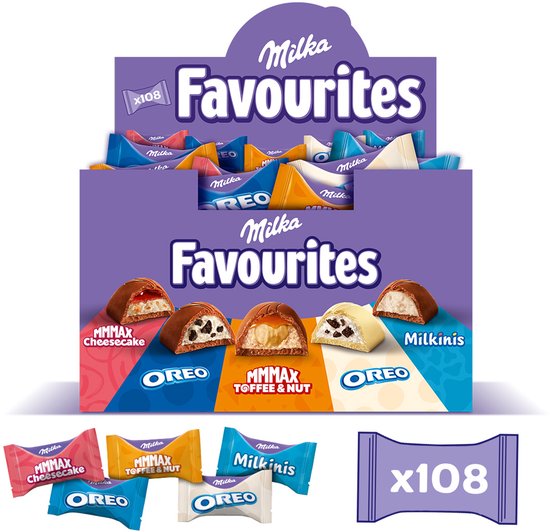 Milka Favourites Mix Chocolade - 5 smaken