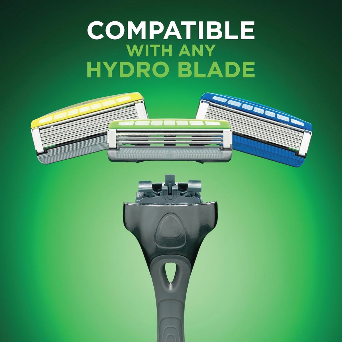 Hydro 3 Scheerapparaat met 8 Reservemesjes voor Huidbescherming