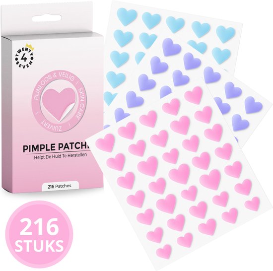 Twenty4seven® Pimple Patch Hartjes