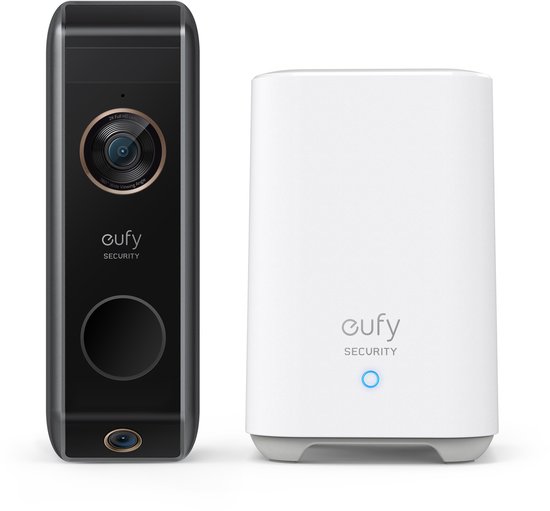 Eufy videodeurbel Dual 2 Pro met HomeBase 2