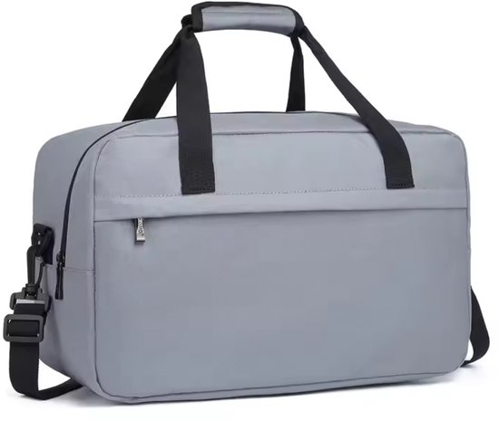 Bodega Reistas geschikt voor Transavia & Wizz Air - 40x30x20 - Maximale Inhoud - Met Smart-Sleeve voor op een Koffer - Handbagage Tas 40 x 20 x 30 cm - Altijd Gratis Mee Aan Boord van het Vliegtuig - TUI Gegarandeerde Handbagage - Grey