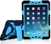 iPad hoes 2017 Spider Case zwart blauw