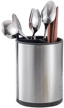 Keukengerei Houder - RVS - Spatelpot - Bestekhouder - Spatelhouder - Pollepel Houder - Keuken Organizer - Aanrecht Organizer - Lepelpot - Keukenaccessoires - Geschikt voor Pollepels, Spatels, en Meer