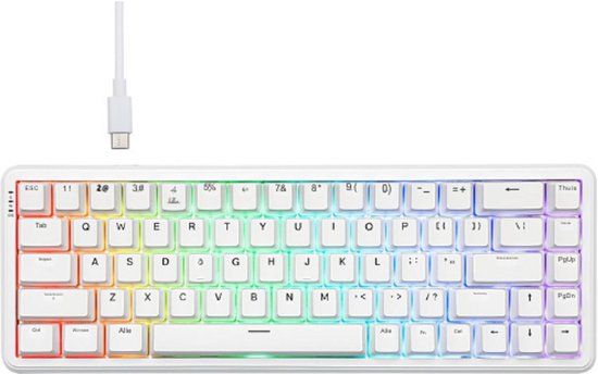 Nedis GKBDM110BKND Bedraad Gaming Toetsenbord Usb Type-a Mechanische
