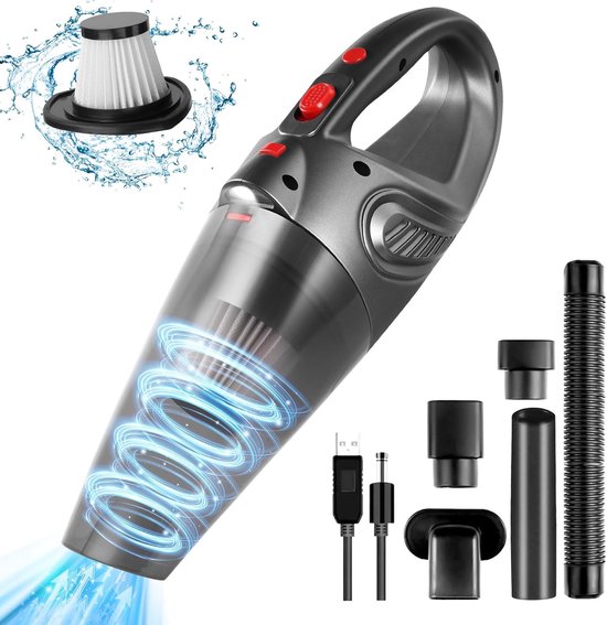 Kruimeldief snoerloos - Kruimeldief met steel - Nat&Droog - - Kruimeldief - €79,95