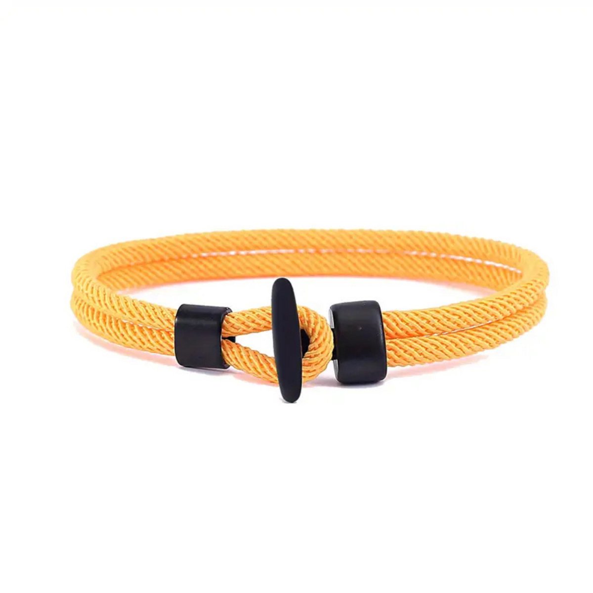 Bovista Armband - Staal - Nep Zilver - Dames - Oranje