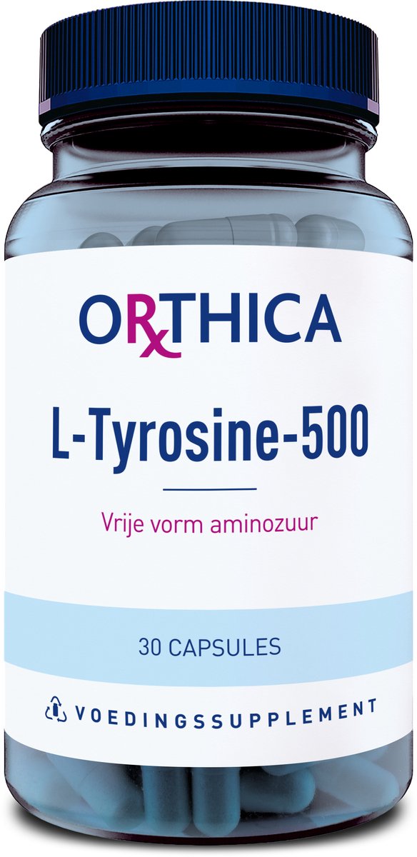 Goedkoopste Orthica L-Tyrosine-500 - Aminozuren - 30 capsules