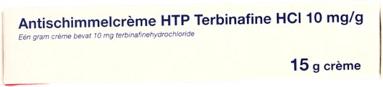 Healthypharm Antischimmelcrème HTP Terbinafine HCl 10mg/g Crème - 1 x 15 gr