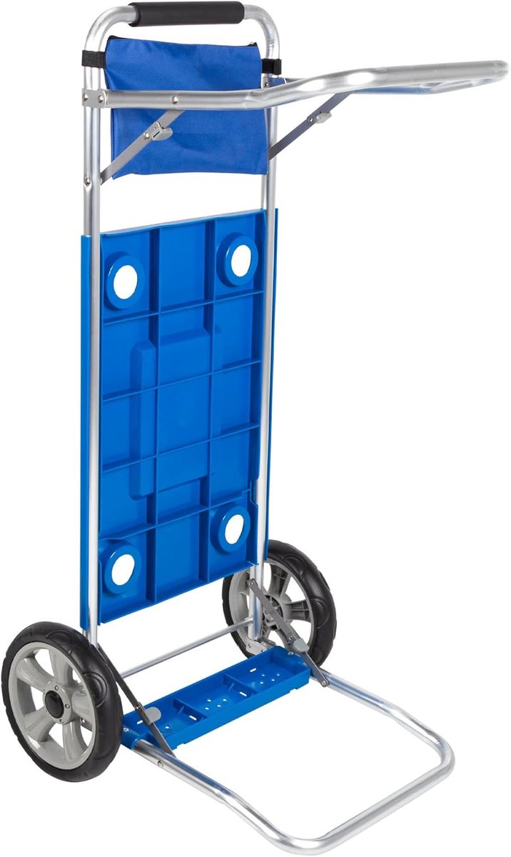 Opvouwbare Strandwagen 2-in-1 met Tafel - Multifunctionele Camping Tas voor Strand en Evenementen