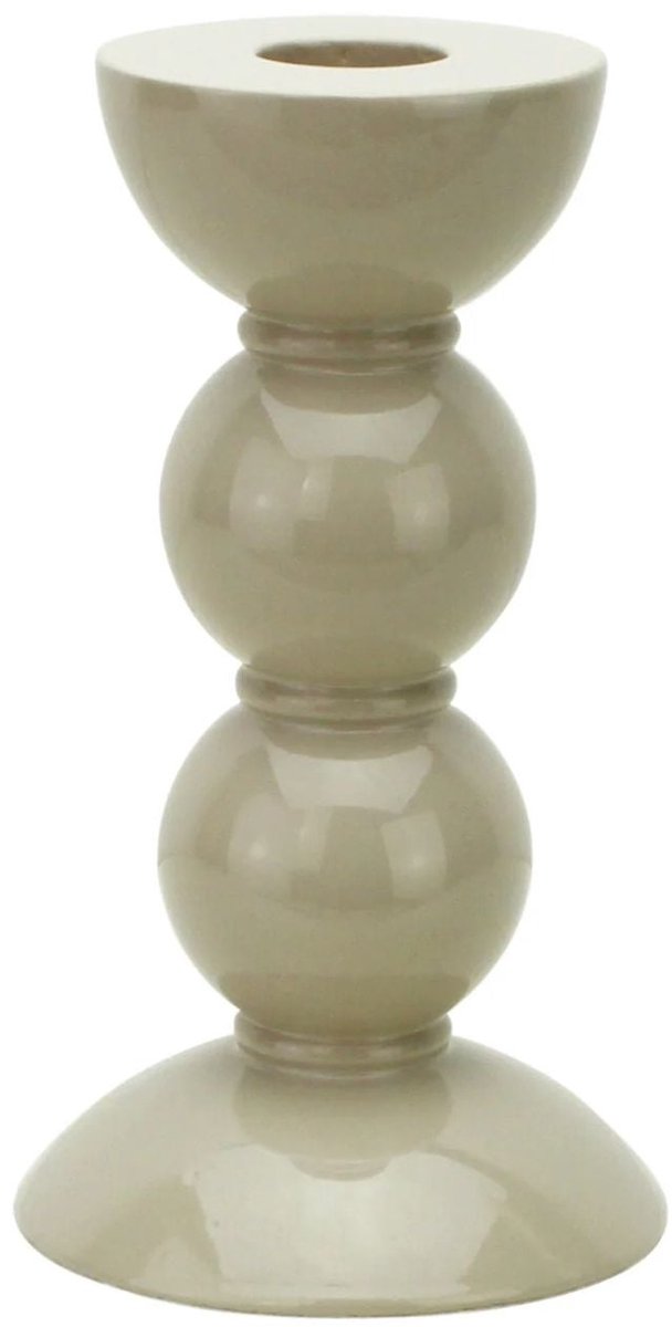 Addison Ross - Kandelaar Bobbin Cappuccino 14cm - Kandelaren