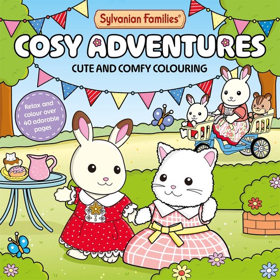 Sylvanian Families Cosy Colouring- Sylvanian Families Cosy A ... - cover