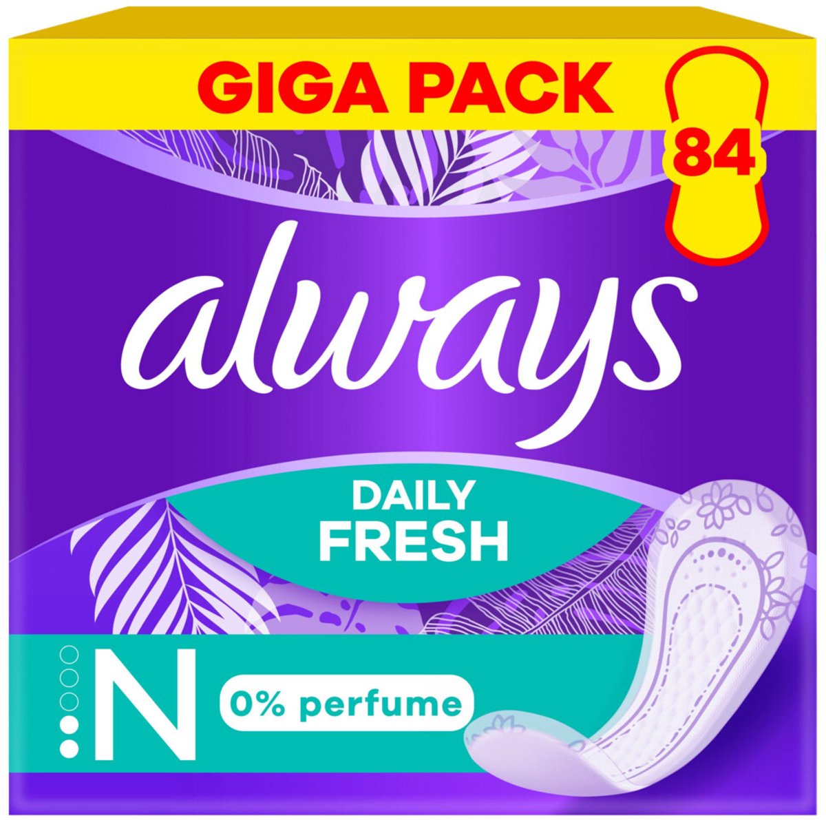 Always Inlegkruisjes Normal 84 stuks
